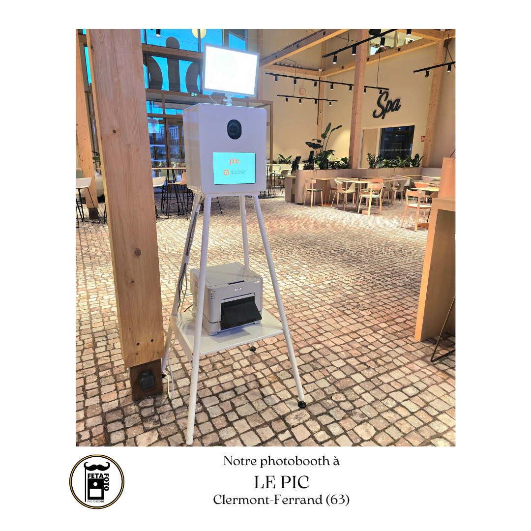 Photobooth à : LE PIC - Clermont-Ferrand (63)