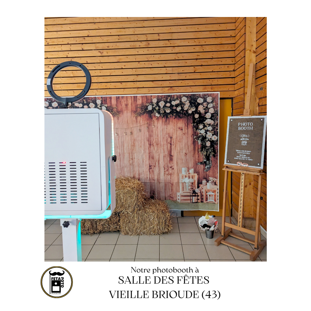 Photobooth à Vieille Brioude 43100