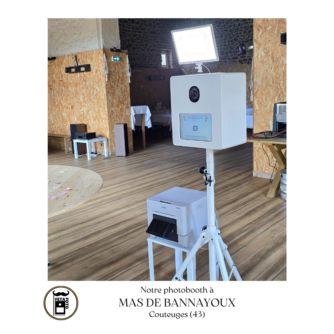 Photobooth à Couteuges - Langeac 43