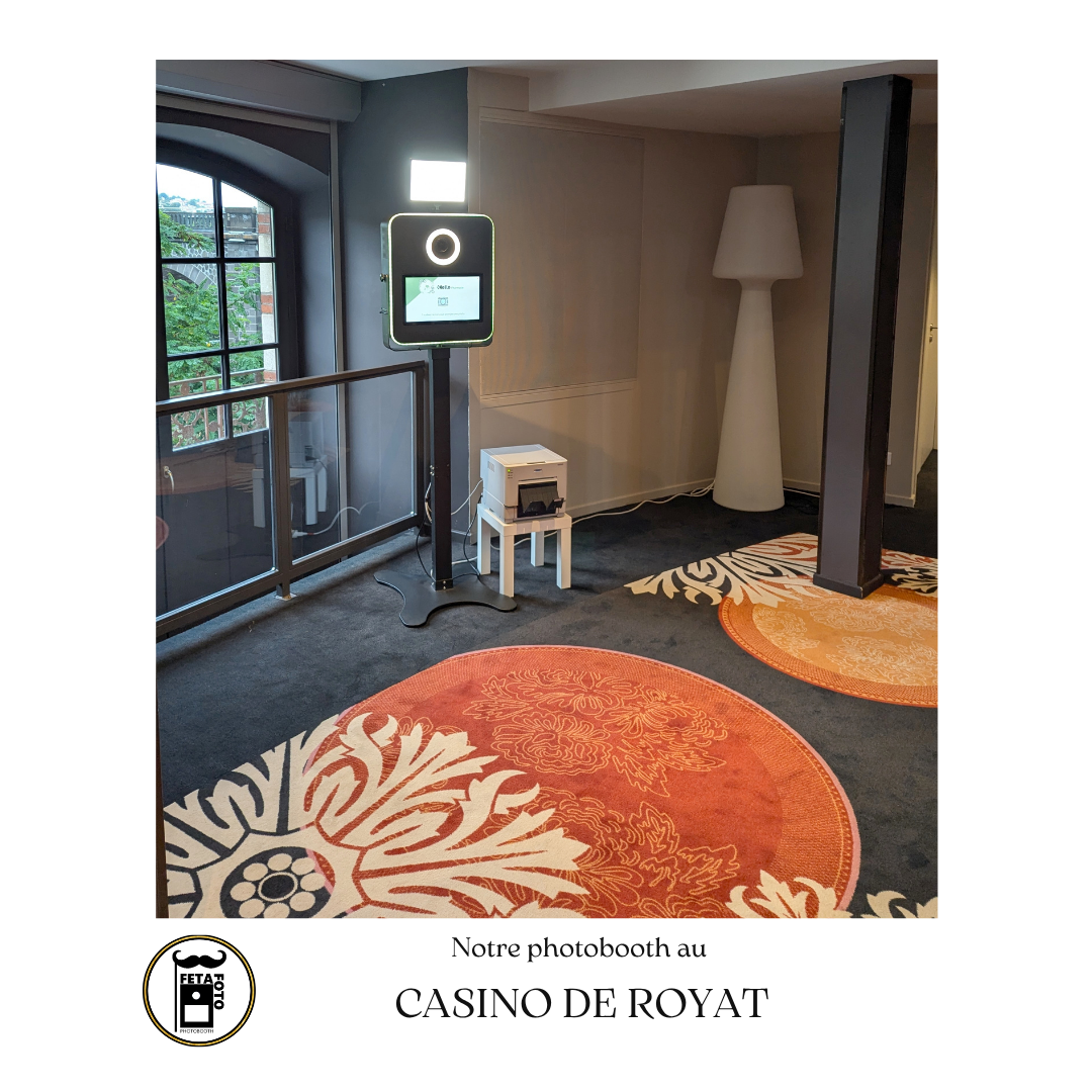Photobooth Casino de Royat