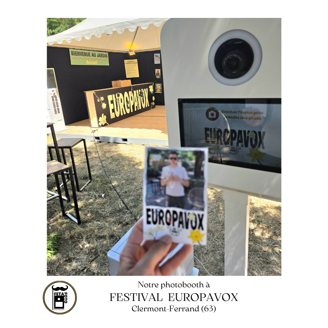 Photobooth Europavox 2026