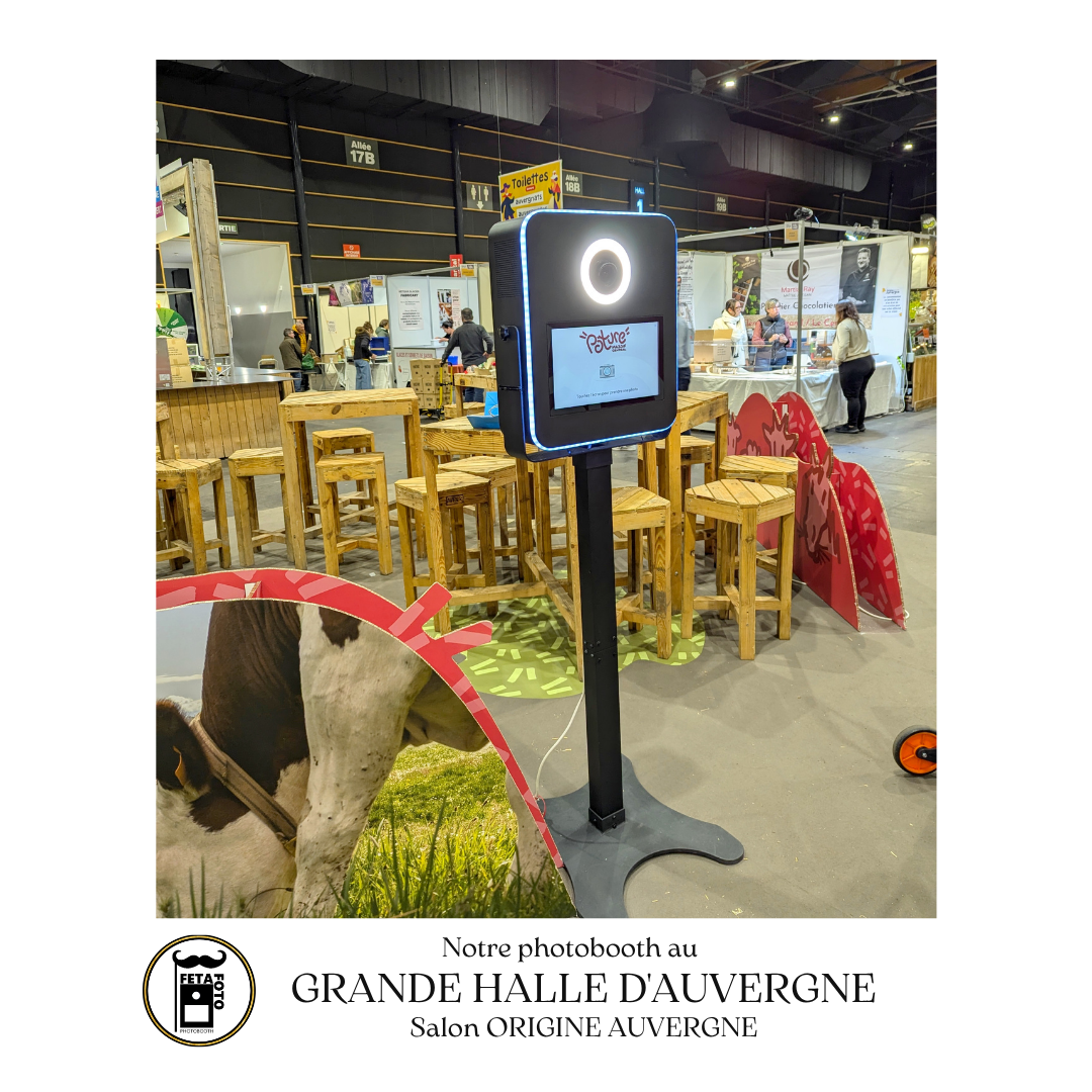 Photobooth Grande Hall d'Auvergne