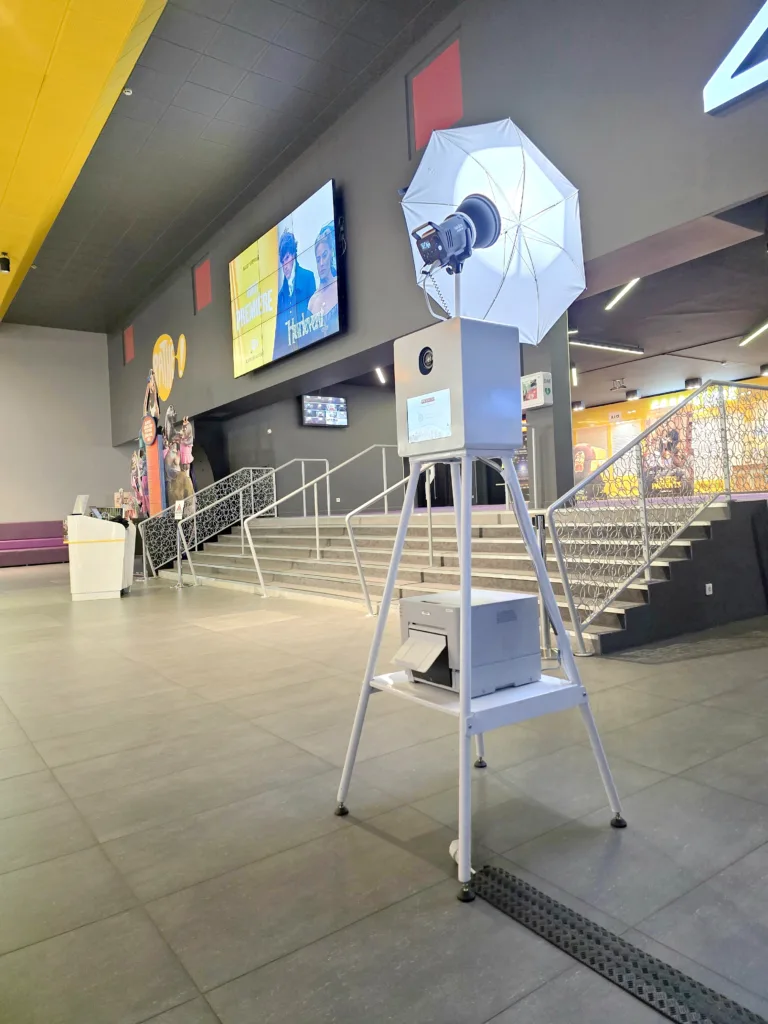 Installation d’un photobooth Fetafoto pour un événement en Auvergne